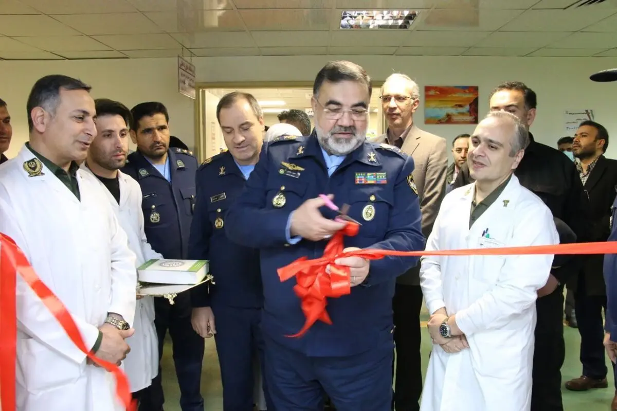 آزمایشگاه جدید بیمارستان بعثت نهاجا افتتاح شد