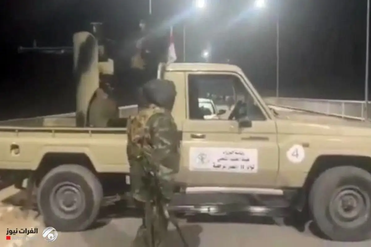 مقابله نیروهای الحشد الشعبی با نفوذ عناصر تروریستی داعش در جنوب نینوی