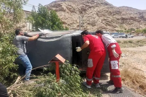 یک فوتی بر اثر تصادف سواری پژو ۴۰۵ و عابر پیاده