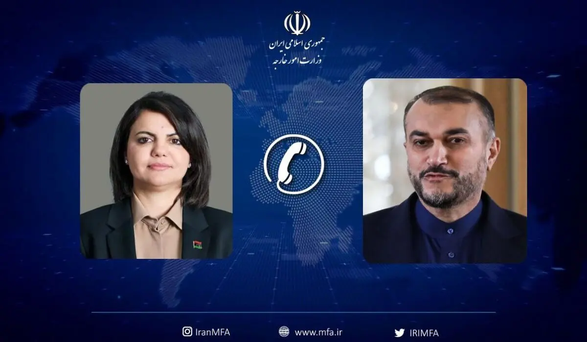 گفت‌وگوی تلفنی وزیر امور خارجه کشورمان با وزیر خارجه و همکاری‌های بین‌المللی لیبی