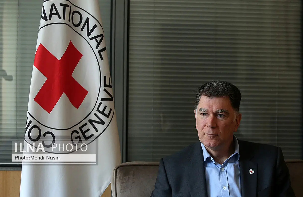 ویدئو/ اظهارات رئیس دفتر نمایندگی کمیته بین المللی صلیب سرخ در ایران در باره غزه