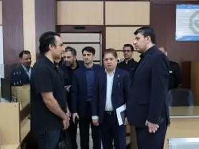 بازدید مدیرعامل از نحوه فعالیت شعبه کشیک مرکزی بانک توسعه صادرات ایران