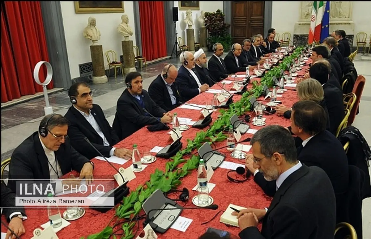 ایران و ایتالیا 14 سند همکاری امضا کردند