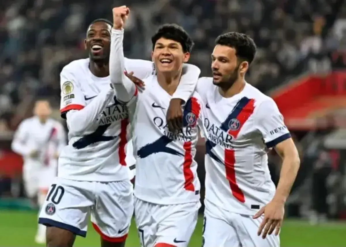 اولین گل ستاره جوان در لباس پاری‌سن‌ژرمن