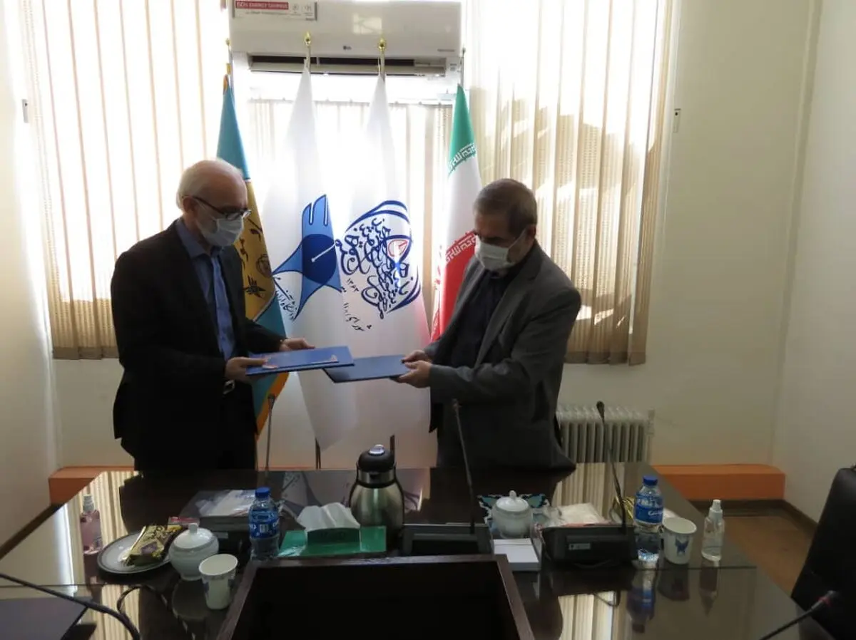 امضای تفاهم نامه میان واحد دانشگاهی استاد فرشچیان  با ارشاد استان تهران