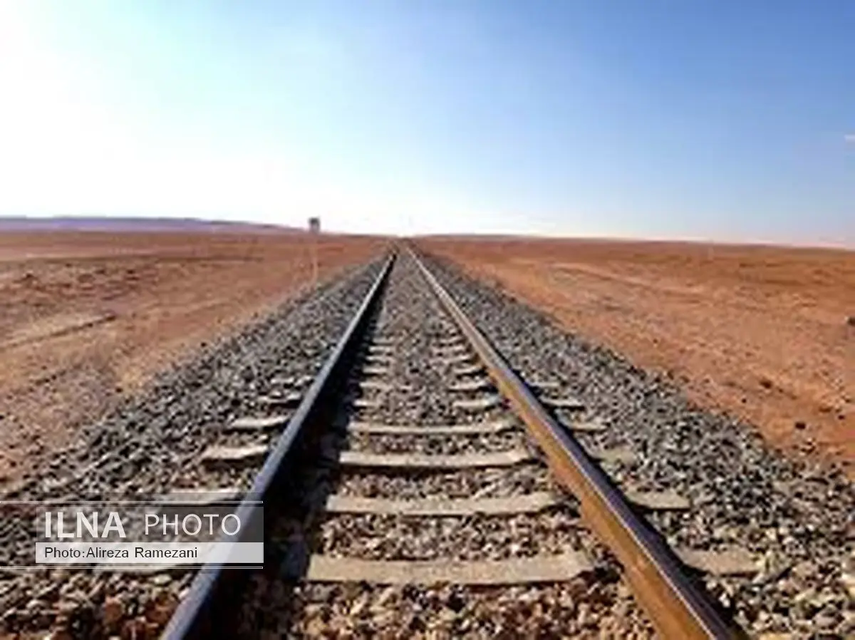 ریل گذاری مرحله نخست طرح راه آهن ایران - افغانستان و افتتاح خط سنگان -خواف