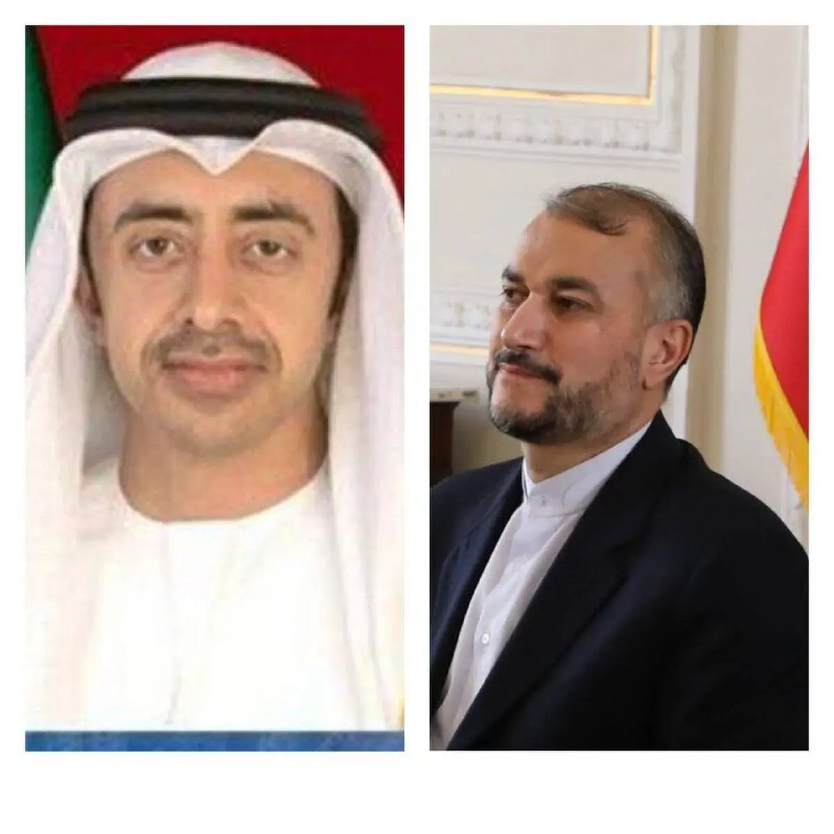  وزیر امور خارجه امارات  انتصاب امیرعبداللهیان را تبریک گفت