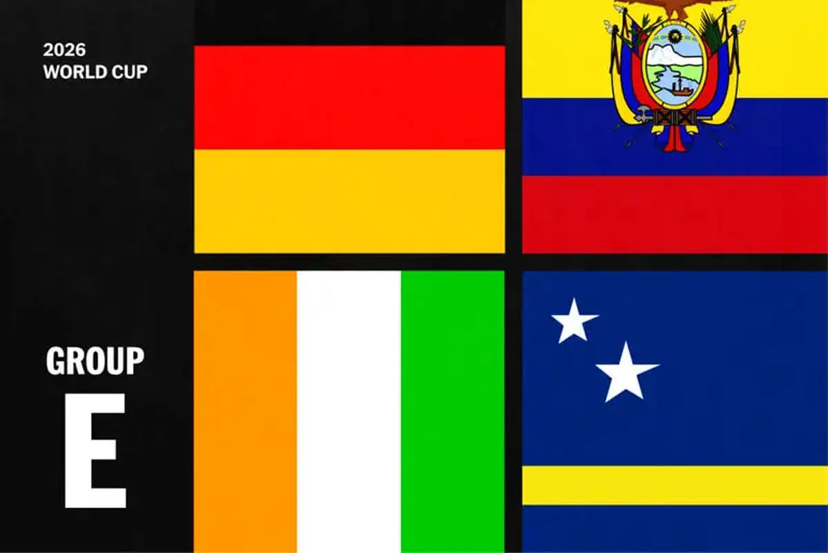 معرفی گروه E جام جهانی۲۰۲۶: آلمان، کوراسائو، ساحل عاج و اکوادور