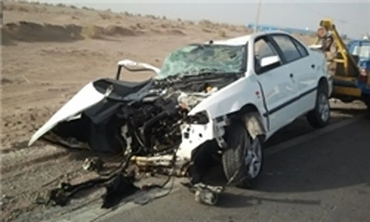 4کشته حاصل تصادف سمند با تک باری