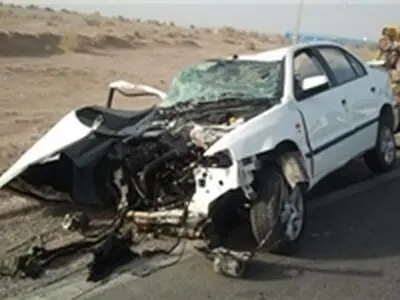 4کشته حاصل تصادف سمند با تک باری