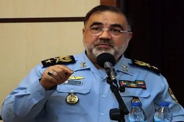 فرمانده نیروی هوایی ارتش هفته فرماندهی انتظامی راتبریک گفت