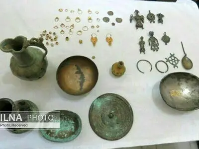 کشف بیش از ۸۰ شی تاریخی در گنبد کاووس