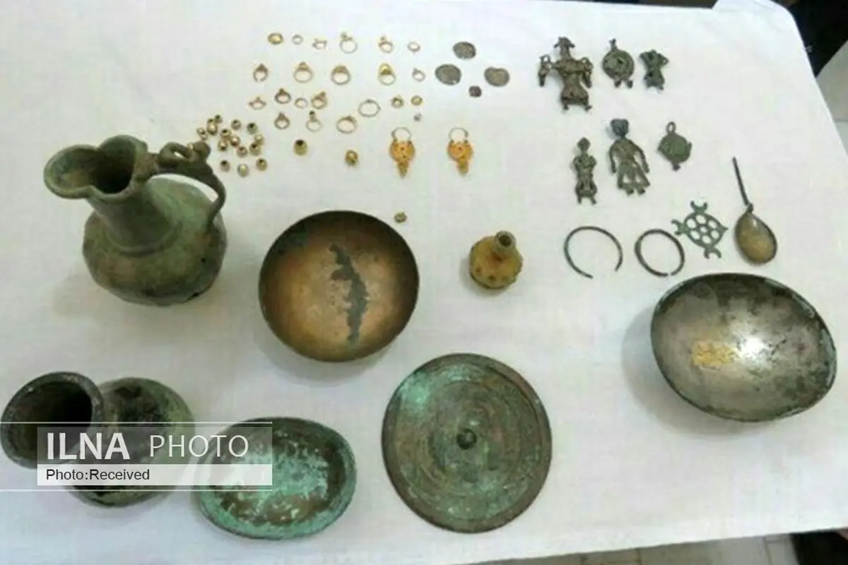 کشف بیش از ۸۰ شی تاریخی در گنبد کاووس