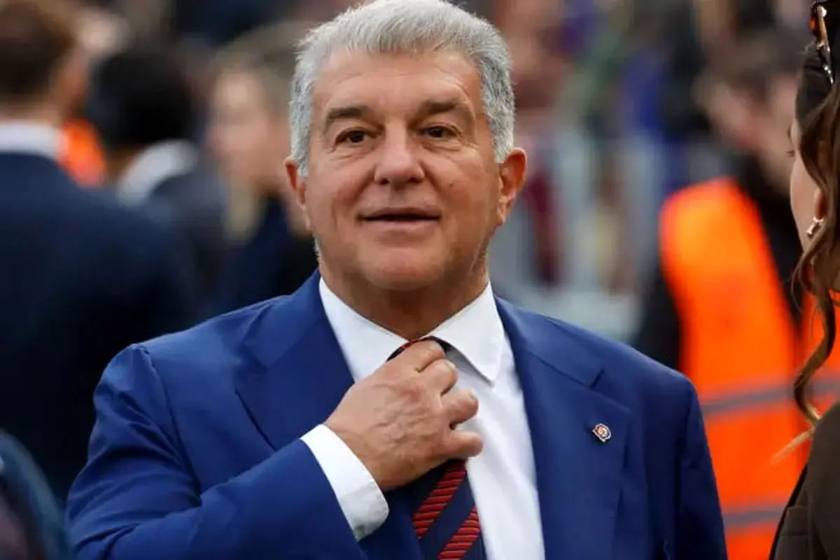 واکنش تند لاپورتا به رئیس رئال مادرید آن‌ها به بارسلونیت حاد مبتلا شده‌اند!