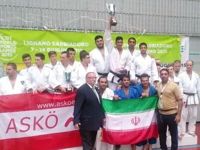 عنوان قهرمانی تیمی جهان به جودوی کارگران ایران  رسید
