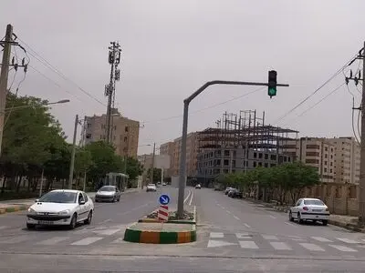 تجهیز تقاطع بلوارهای رحمانیه و صادقیه مشهد به چراغ فرماندهی