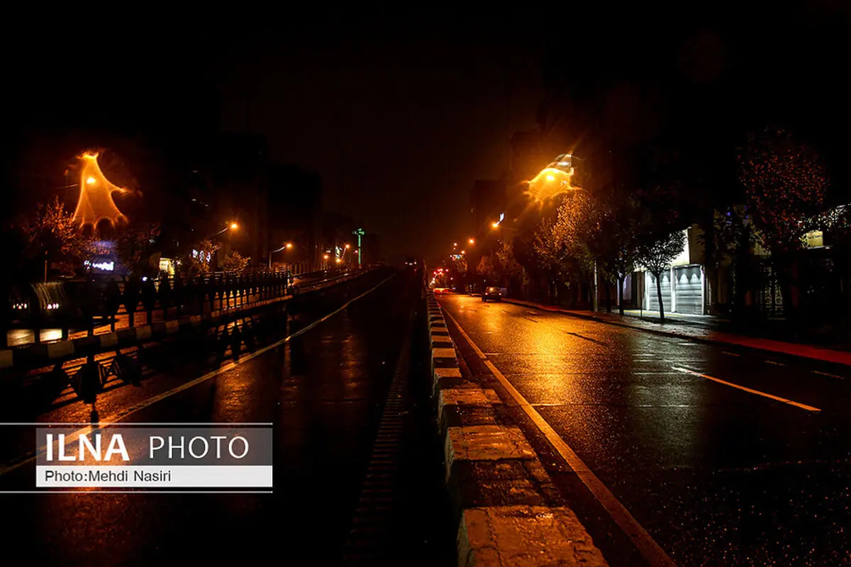 کاهش تردد شبانه خودروها در مشهد