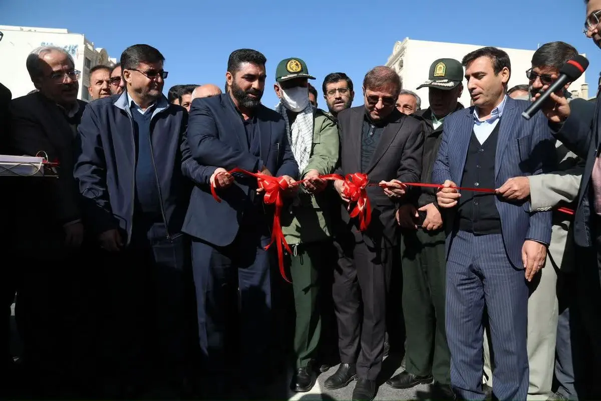  پروژه تقاطع غیرهمسطح شهدای خدمت در شهرکرد افتتاح شد