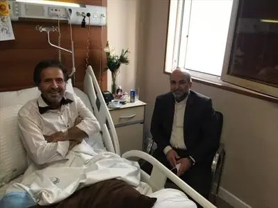 عیادت مدیرعامل صندوق اعتباری هنر از ابوالفضل پورعرب