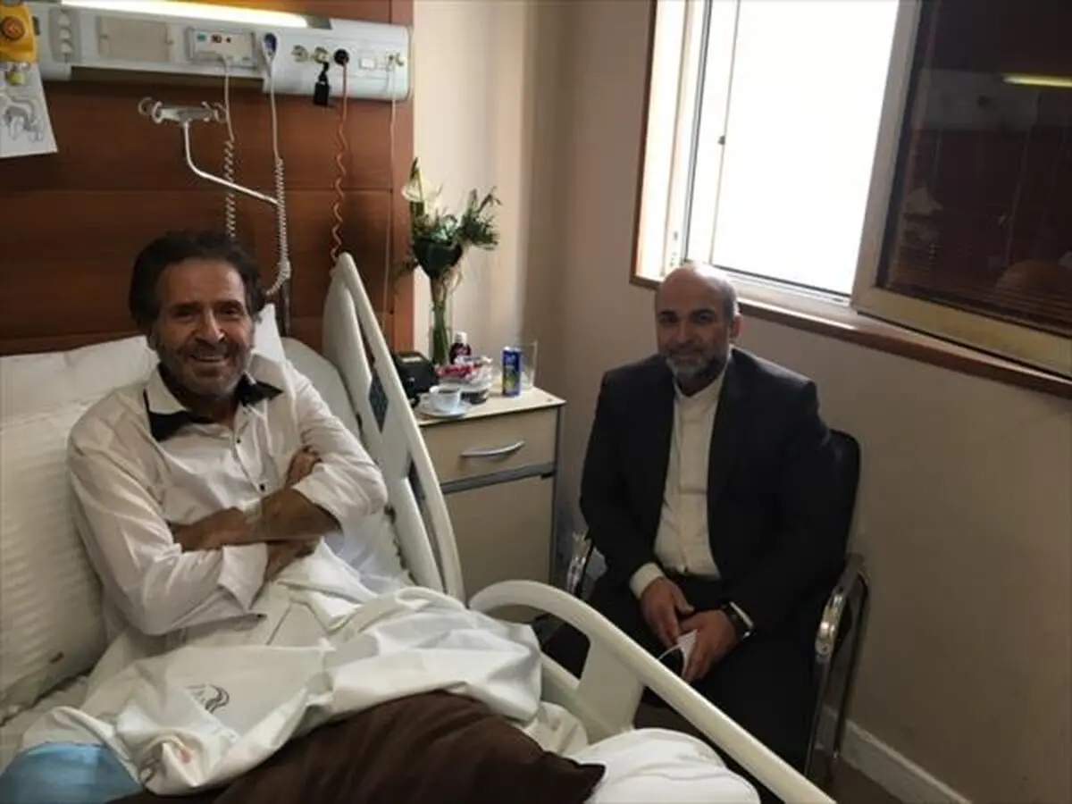 عیادت مدیرعامل صندوق اعتباری هنر از ابوالفضل پورعرب