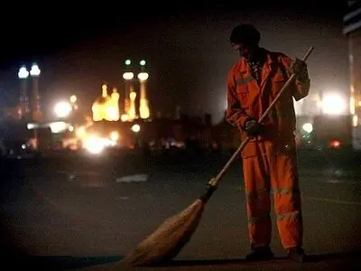 مرگ یک رفتگر بوشهری بر اثر تصادف 