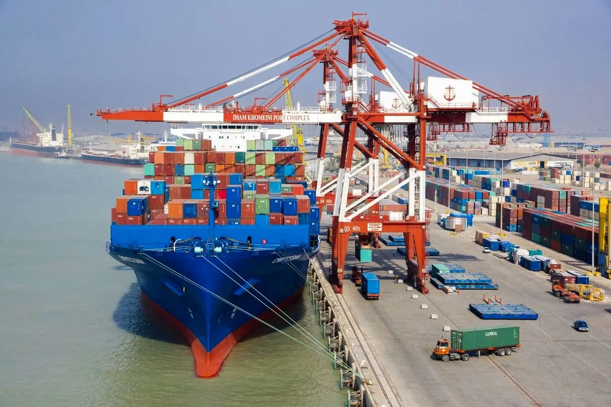 رشد ۱۹ درصدی واردات کالاهای اساسی از گمرک بندر امام خمینی در ۹ ماهه امسال