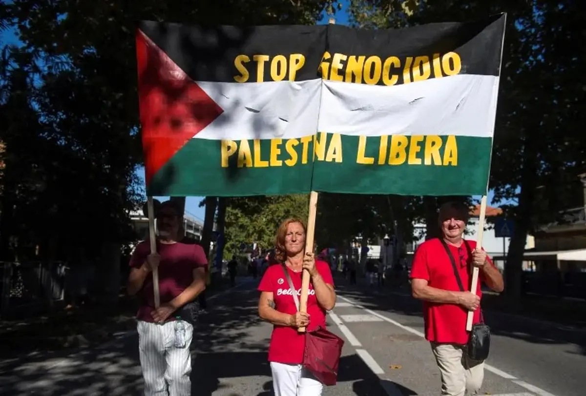 بسیج کارگری در اروپا علیه نسل‌کشی در غزه