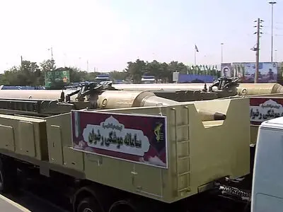موشک بالستیک رضوان رونمایی شد