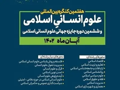 افتتاح کنگره بین المللی علوم انسانی اسلامی با حضور وزیر علوم