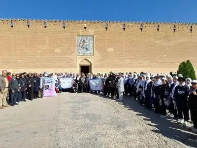 برگزای رویداد بزرگ شیرازگردی سالمندان با حضور بیش از ۲۵۰ ورزشکار
