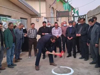 آغاز ساخت خانه های بهداشت اروانه و ایج شهرستان سرخه