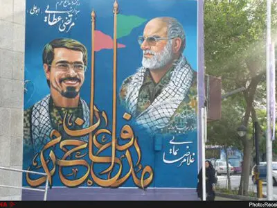 دیوارنگاری‌های شهدا در شهر ترمیم می‌شوند