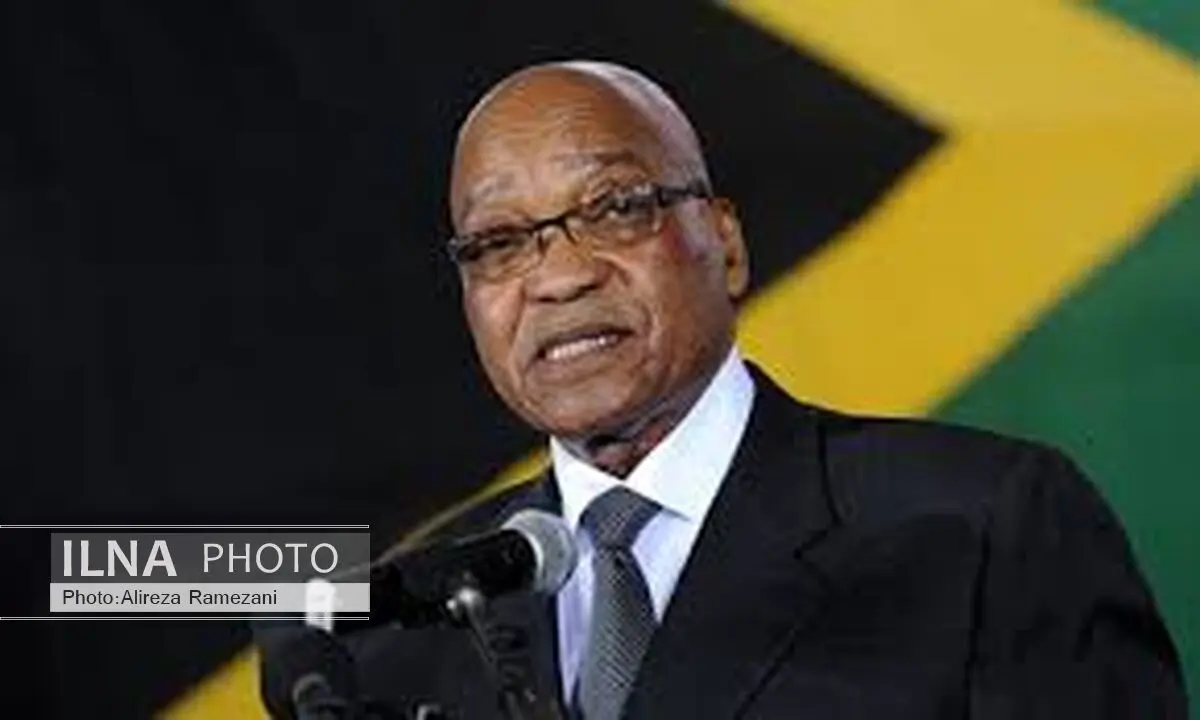 South African President in Tehran