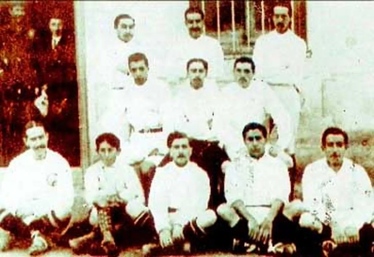 ترکیب ١١٢ سال پیش رئال مادرید