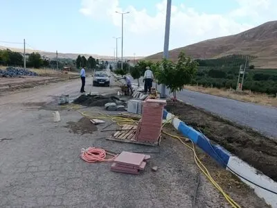 پایان عملیات ساماندهی و کف‌پوش بلوار شیز تخت سلیمان تکاب/آسفالت ریزی در راه است