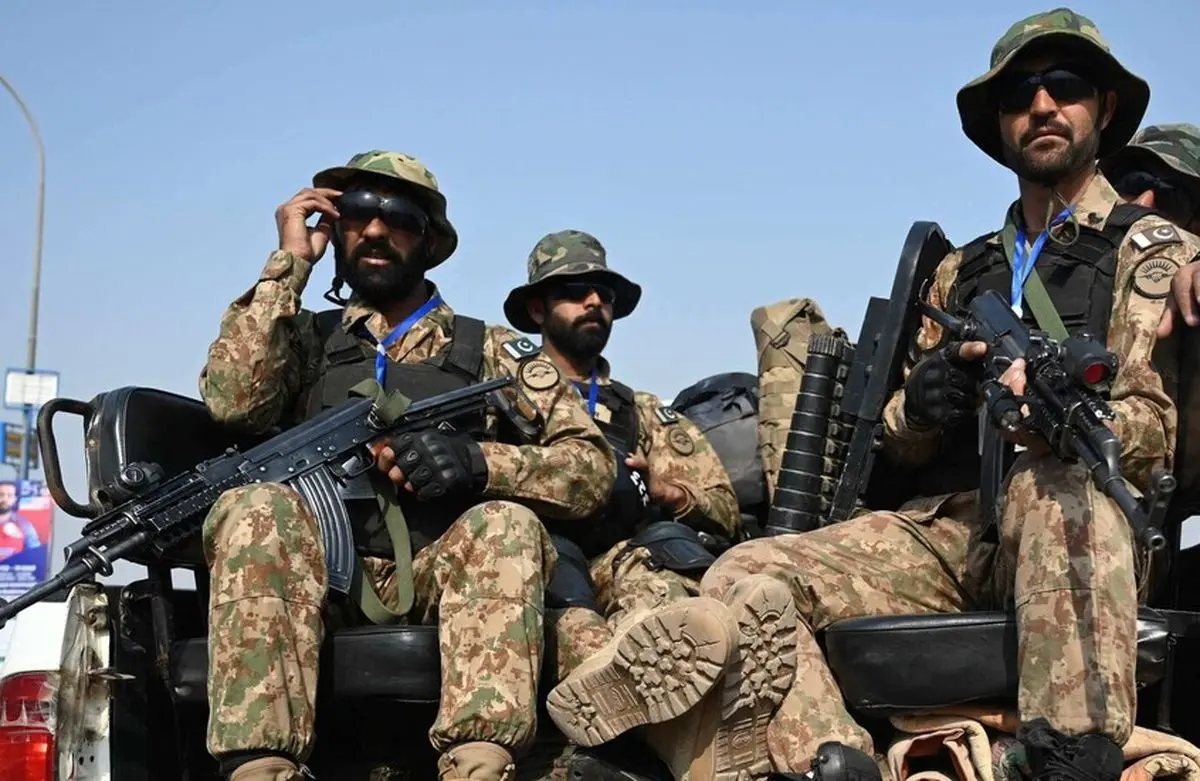 درگیری ارتش پاکستان با تروریست‌ها در استان بلوچستان 