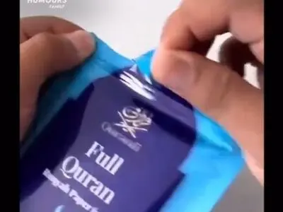 یک شرکت عربستانی قرآن نوشیدنی تولید کرد + فیلم