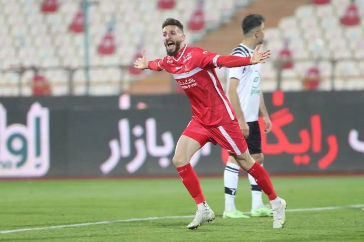ویدیو:‌گل سوم پرسپولیس برابر نفت توسط عبدی