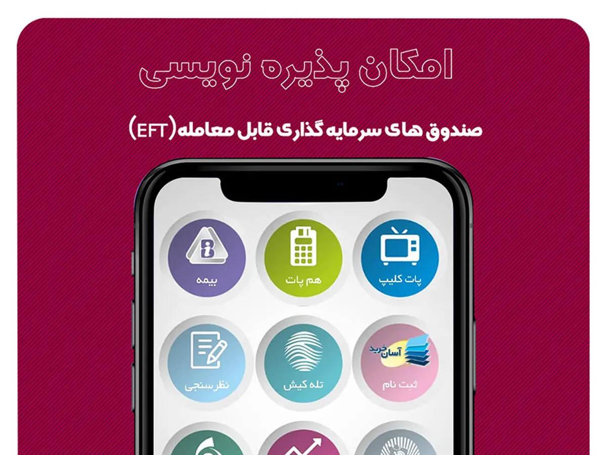 امکان‌پذیره نویسی صندوق های سرمایه گذاری قابل معامله(ETF ) با پات ایران کیش