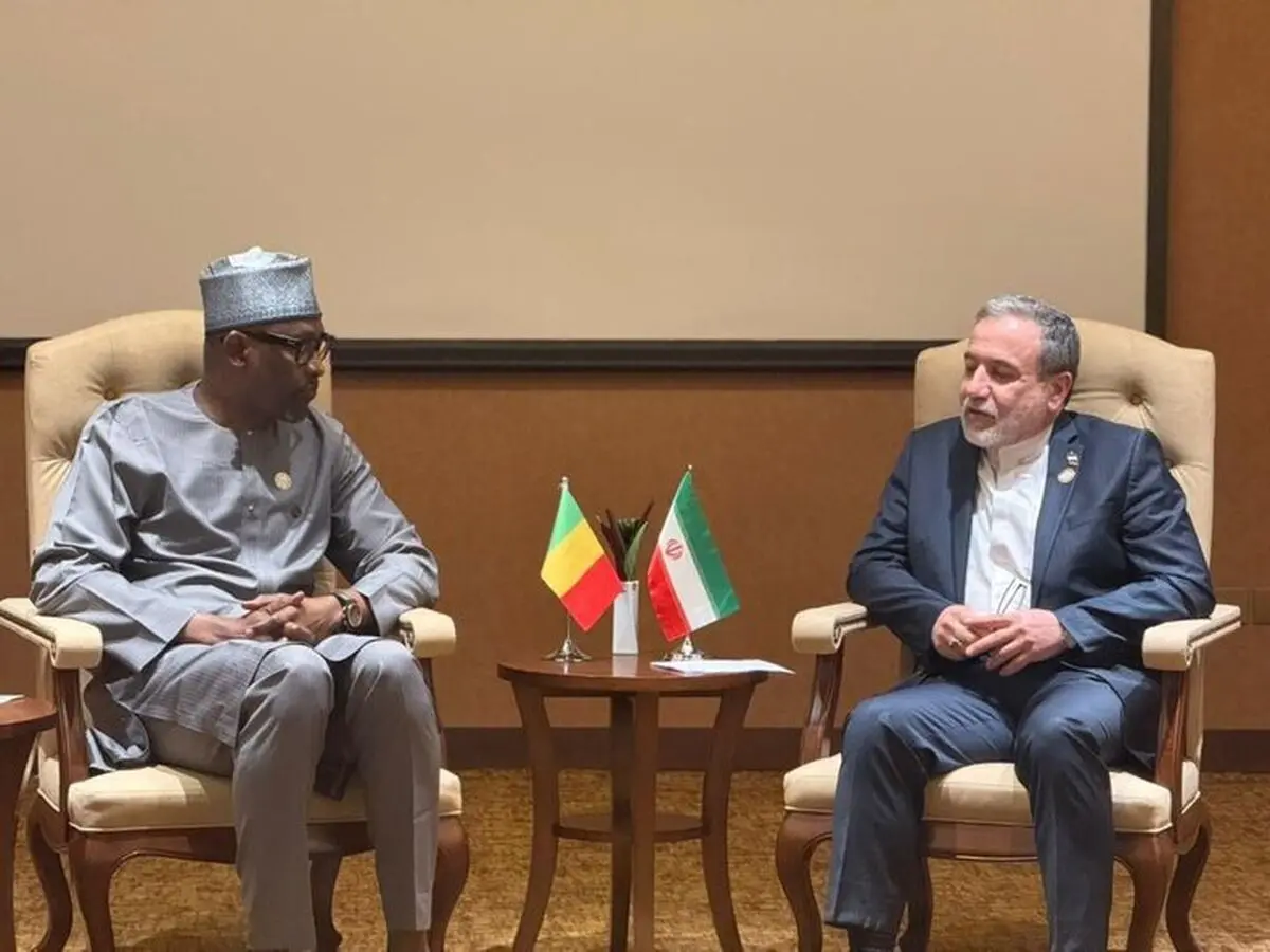 دیدار وزیر امور خارجه مالی با عراقچی