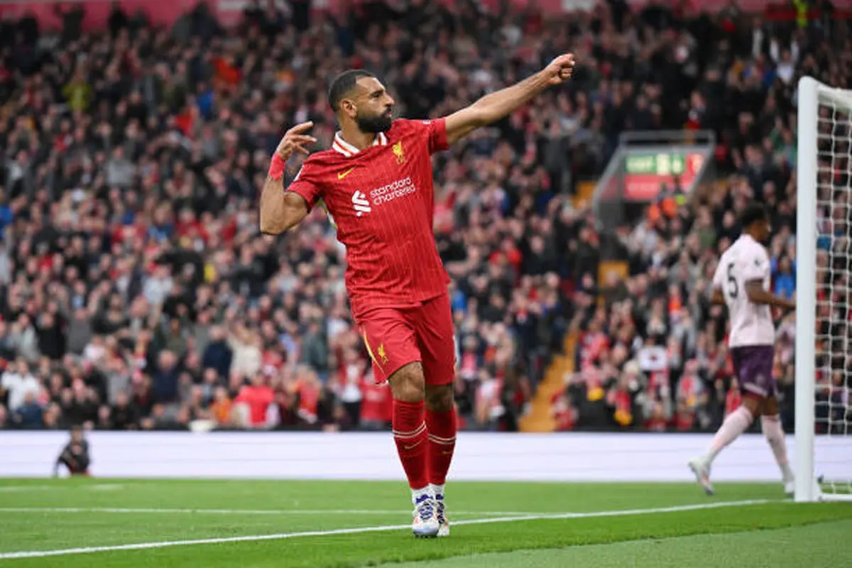 ویدیو: گل دوم لیورپول به برایتون توسط محمد صلاح