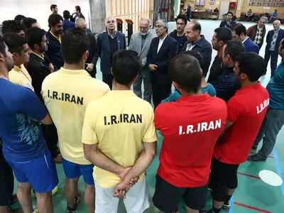 بازدید مسئولین کمیته ملی المپیک از اردوی تیم ملی اسکی