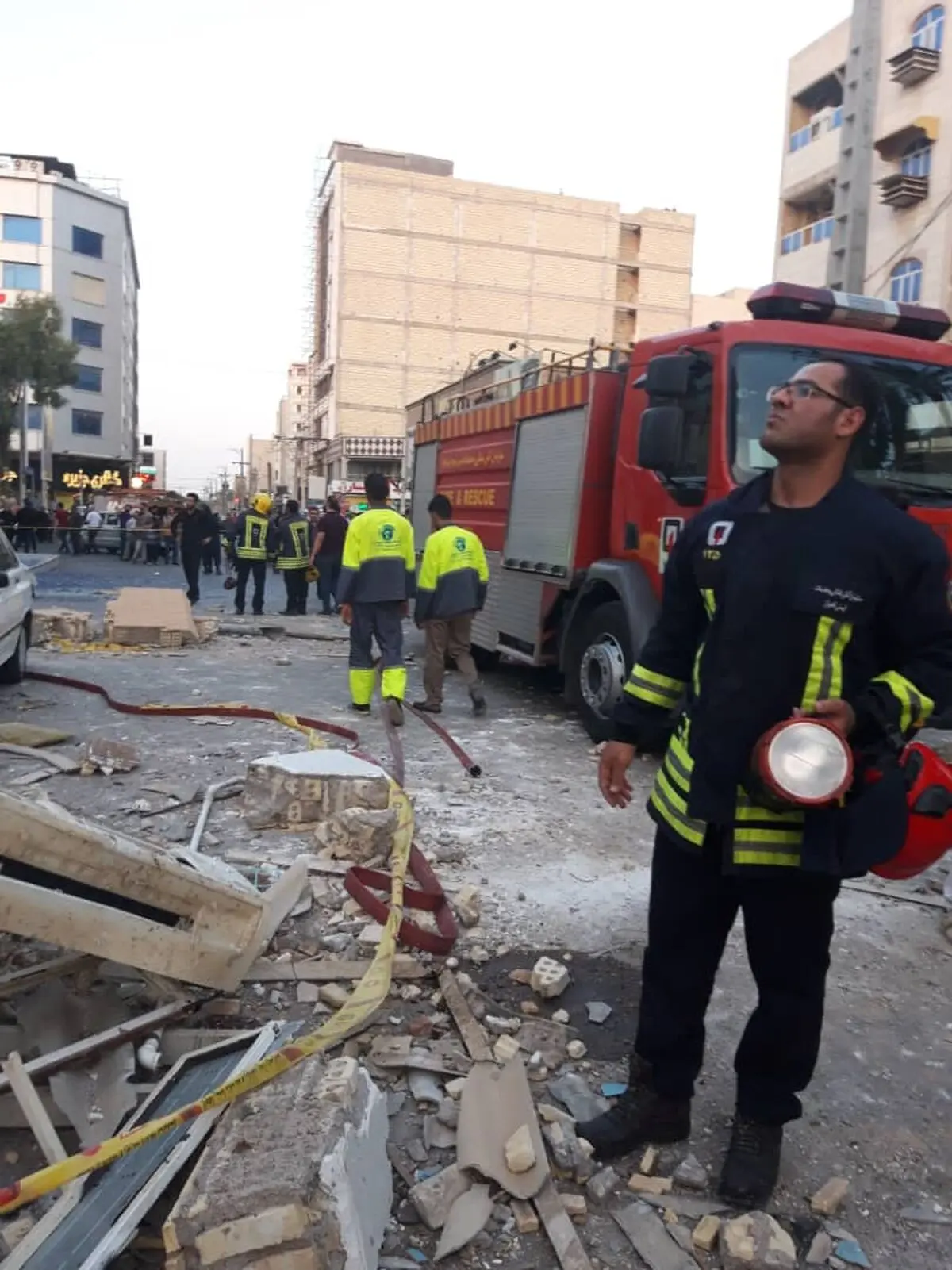4 مصدوم بر اثر نشت و انفجار گاز در اهواز