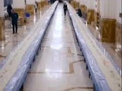 کیک چند متری به مناسبت روز پسر + فیلم