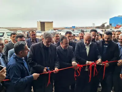 تصفیه‌خانه شرکت آریان فولاد بوئین‌زهرا به بهره برداری رسید 