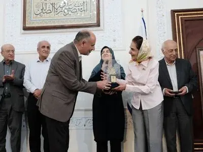 آیین نکوداشت مقام علمی و فرهنگی الهه الهی برگزار شد