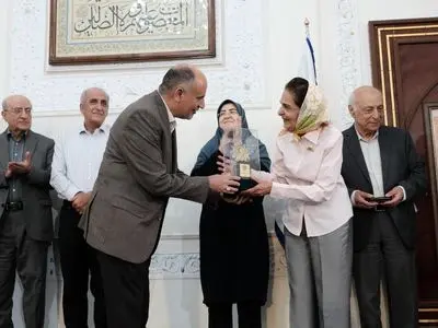 آیین نکوداشت مقام علمی و فرهنگی الهه الهی برگزار شد