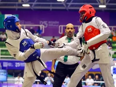 ساینا کریمی نخستین فینالیست تکواندوی ایران در بازی‌های کشورهای اسلامی