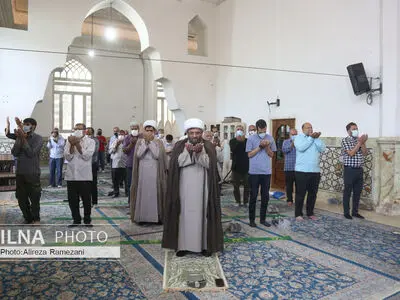 اقامه نماز عید سعید قربان در امام زاده عبدالله (س) شهر ری