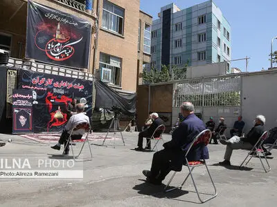 مراسم چهلمین روز درگذشت مرحوم سرحدی زاده در خانه کارگر
